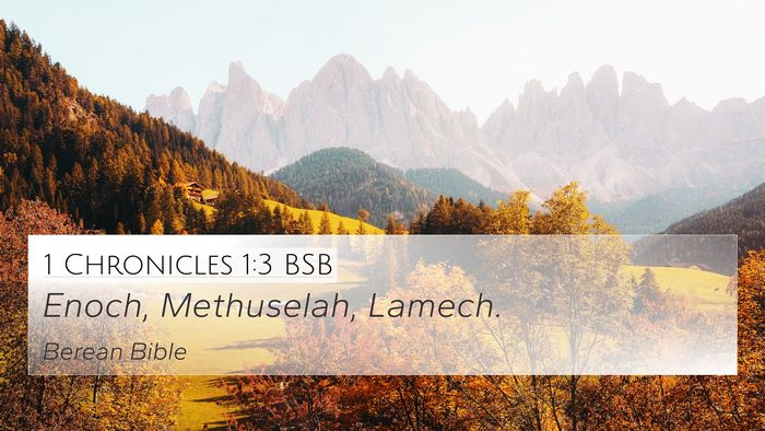 1 Chronicles 1:3 BSB Bible Verse Image