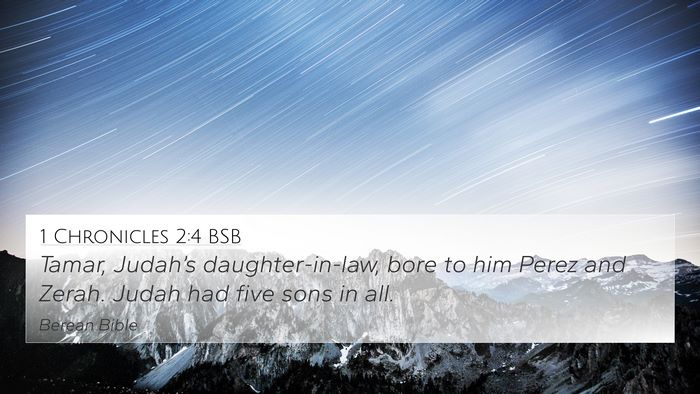 1 Chronicles 2:4 BSB Bible Verse Image