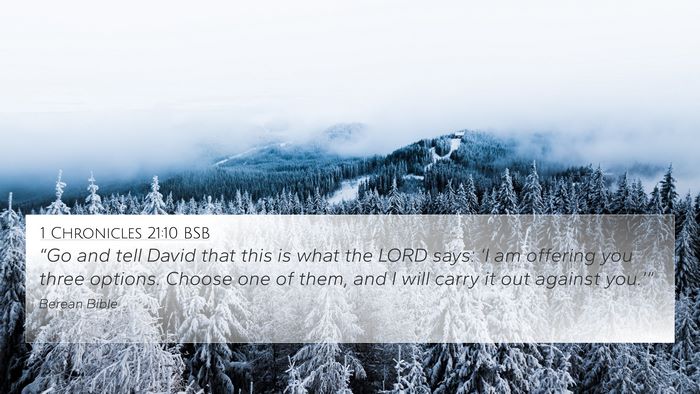 1 Chronicles 21:10 BSB Bible Verse Image