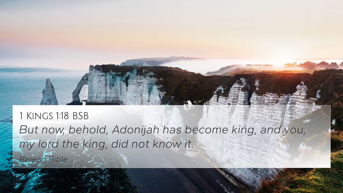 1 Kings 1:18 BSB Bible Verse Image