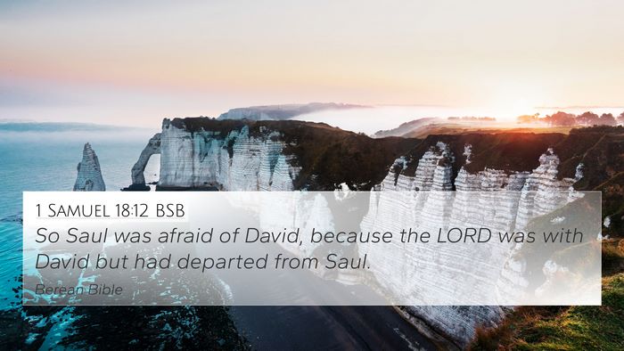 1 Samuel 18:12 BSB Bible Verse Image
