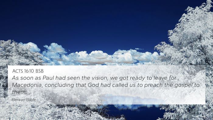 Acts 16:10 BSB Bible Verse Image