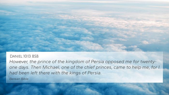 Daniel 10:13 BSB 4K Wallpaper - However, the prince of the kingdom of Persia - 4K Wallpaper Bible Verse