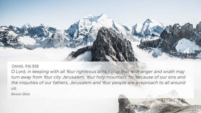 Daniel 9:16 BSB Bible Verse Image