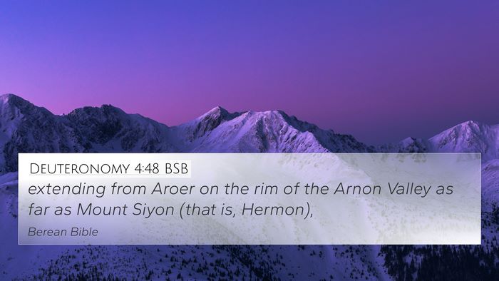 Deuteronomy 4:48 BSB Bible Verse Image
