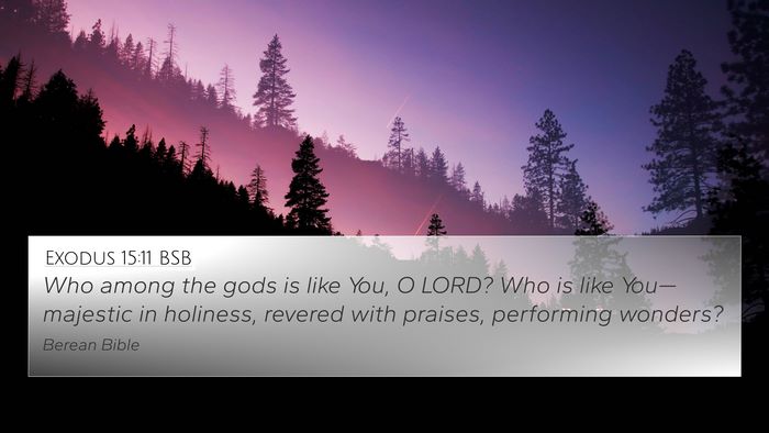 Exodus 15:11 BSB Bible Verse Image