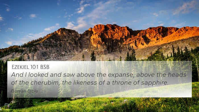 Ezekiel 10:1 BSB Bible Verse Image