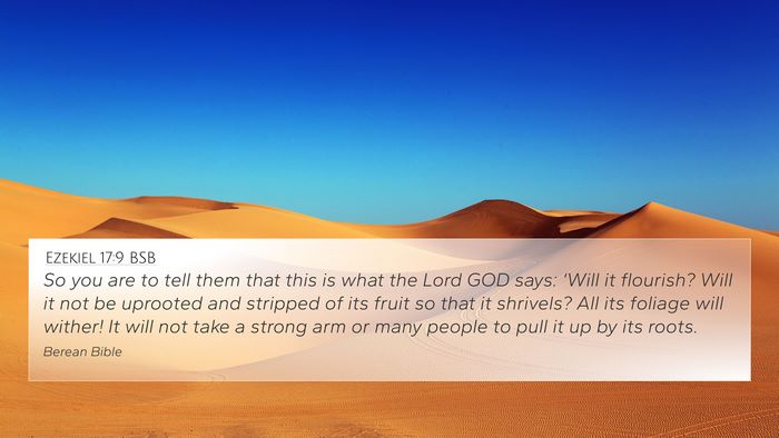 Ezekiel 17:9 BSB Bible Verse Image