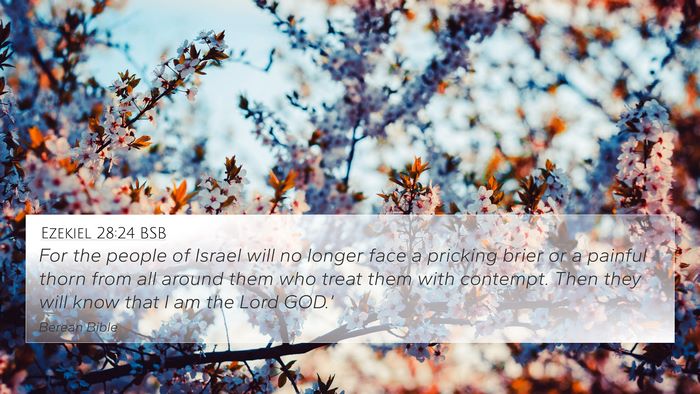 Ezekiel 28:24 BSB Bible Verse Image