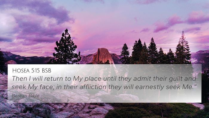 Hosea 5:15 BSB Bible Verse Image