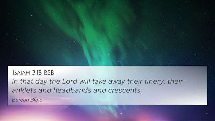 Isaiah 3:18 BSB Bible Verse Image