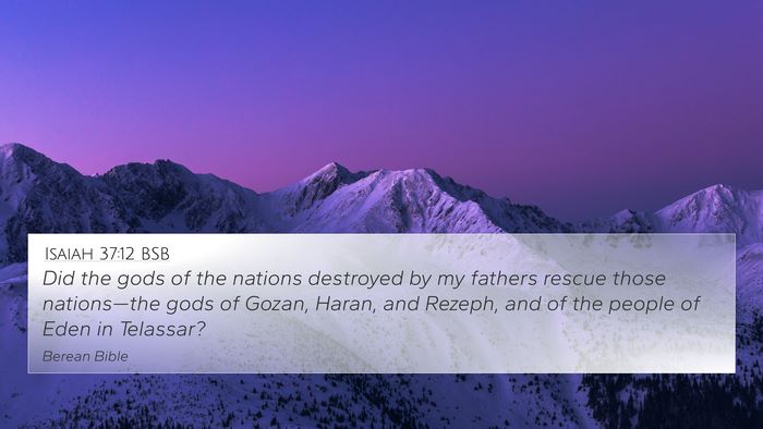 Isaiah 37:12 BSB Bible Verse Image