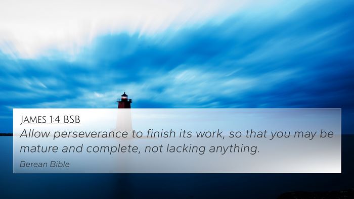 James 1:4 BSB Bible Verse Image