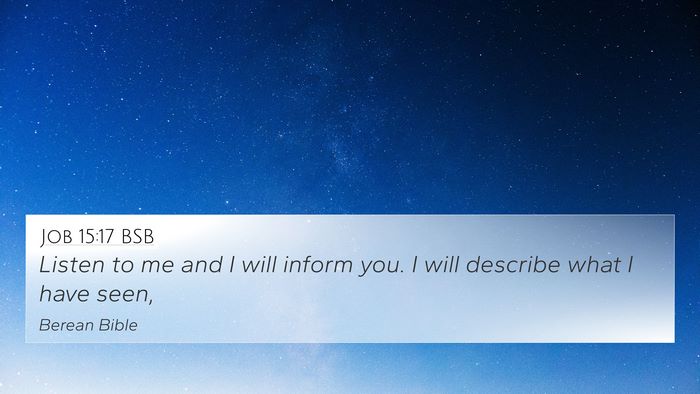 Job 15:17 BSB Bible Verse Image