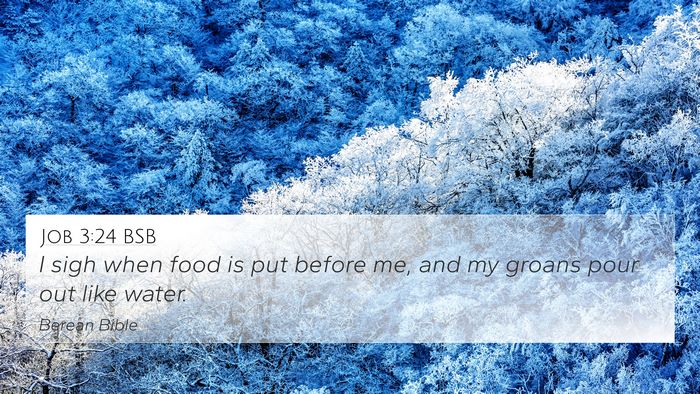 Job 3:24 BSB Bible Verse Image