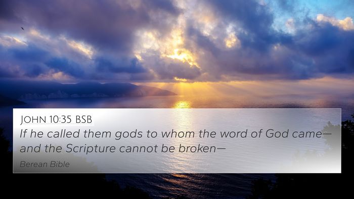 John 10:35 BSB Bible Verse Image