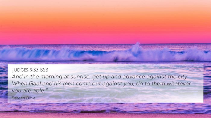 Judges 9:33 BSB Bible Verse Image