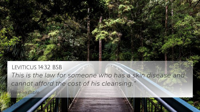 Leviticus 14:32 BSB Bible Verse Image