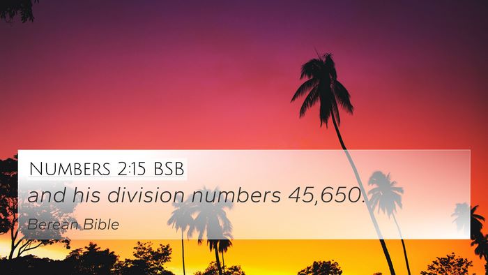 Numbers 2:15 BSB 4K Wallpaper - and his division numbers - 4K Wallpaper Bible Verse