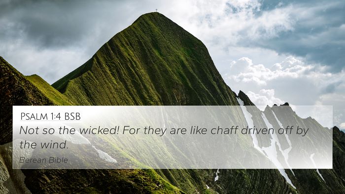Psalm 1:4 BSB Bible Verse Image