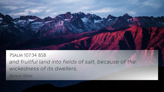 Psalm 107:34 BSB Bible Verse Image
