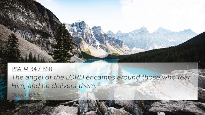 Psalm 34:7 BSB Bible Verse Image