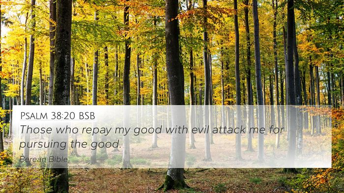 Psalm 38:20 BSB Bible Verse Image