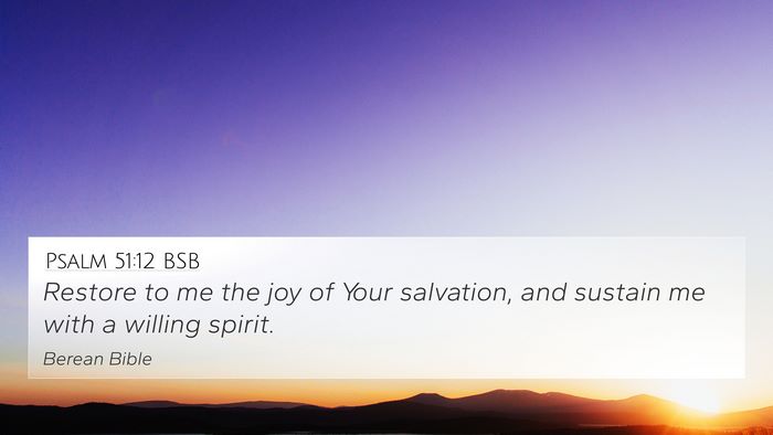 Psalm 51:12 BSB Bible Verse Image
