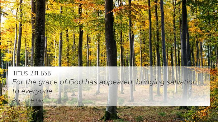 Titus 2:11 BSB Bible Verse Image