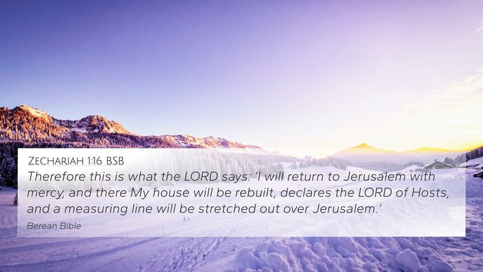 Zechariah 1:16 BSB Bible Verse Image