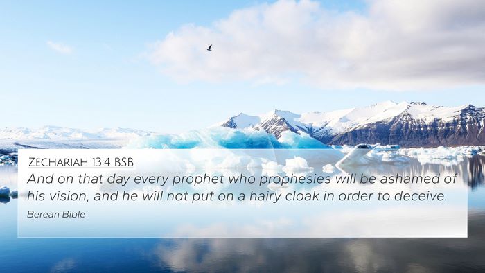 Zechariah 13:4 BSB Bible Verse Image