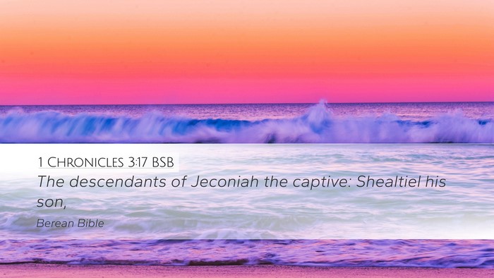 1 Chronicles 3:17 BSB Bible Verse Image