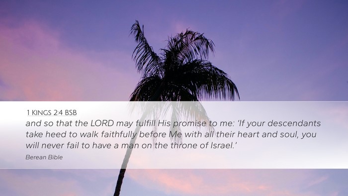 1 Kings 2:4 BSB Bible Verse Image
