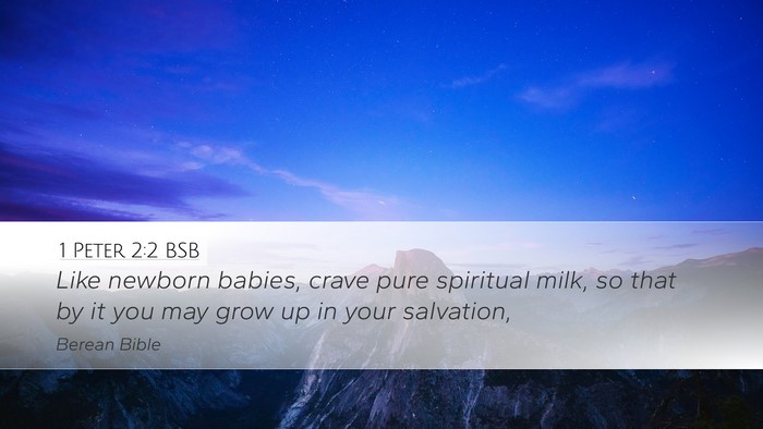 1 Peter 2:2 BSB Bible Verse Image