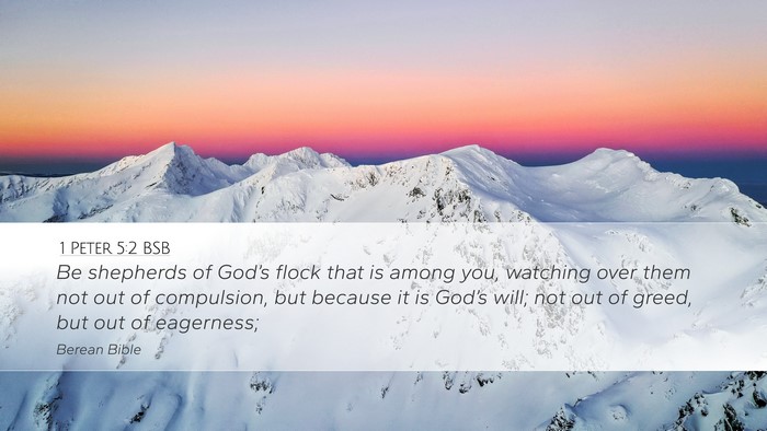 1 Peter 5:2 BSB Bible Verse Image