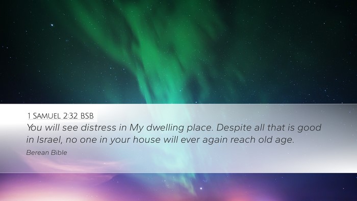 1 Samuel 2:32 BSB Bible Verse Image