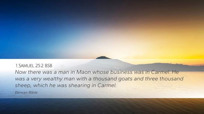 1 Samuel 25:2 BSB Bible Verse Image