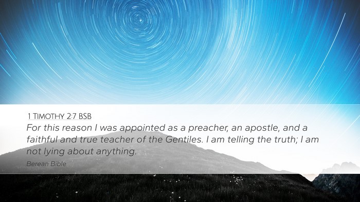 1 Timothy 2:7 BSB Bible Verse Image