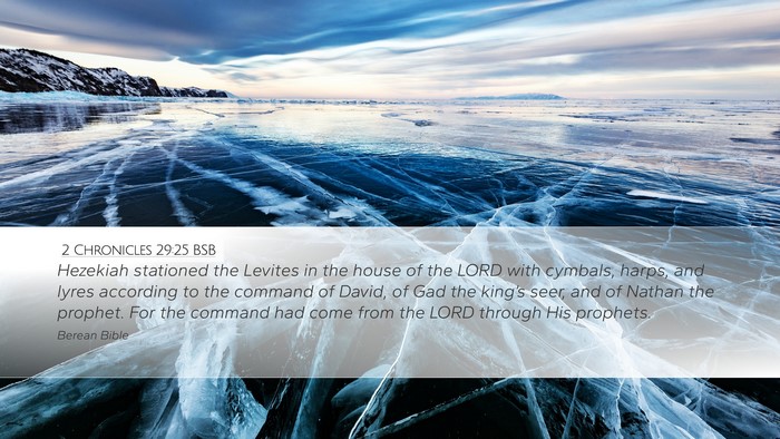 2 Chronicles 29:25 BSB Bible Verse Image