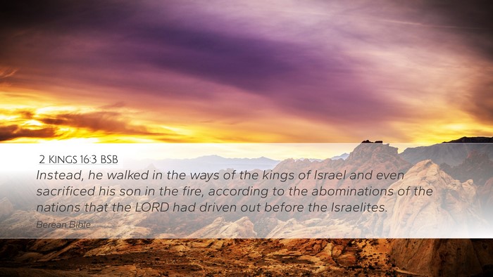 2 Kings 16:3 BSB Bible Verse Image