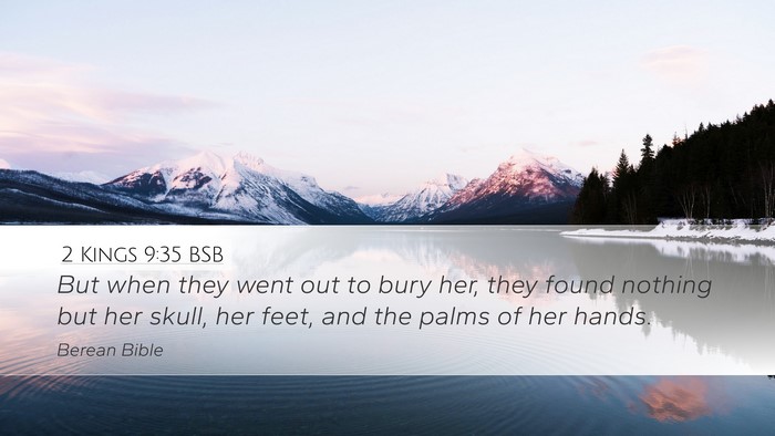 2 Kings 9:35 BSB Bible Verse Image
