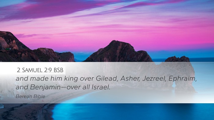 2 Samuel 2:9 BSB Bible Verse Image