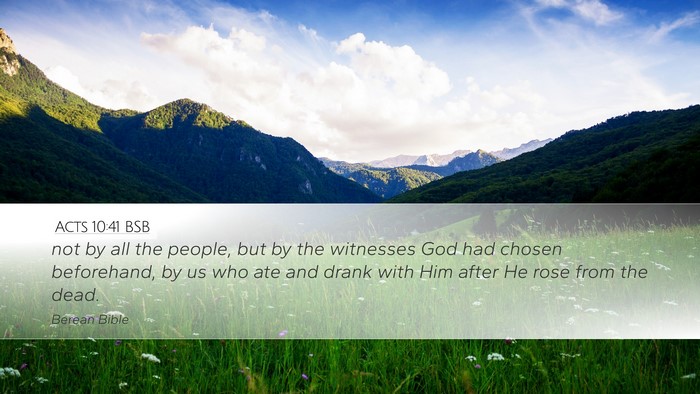 Acts 10:41 BSB Bible Verse Image