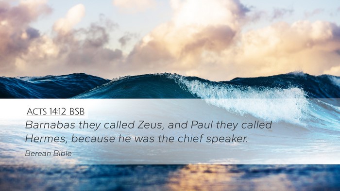 Acts 14:12 BSB Bible Verse Image