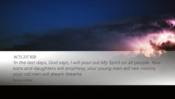 Acts 2:17 BSB Bible Verse Image
