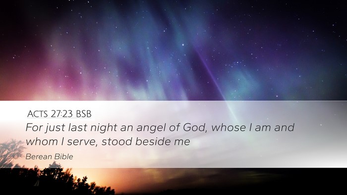 Acts 27:23 BSB Bible Verse Image