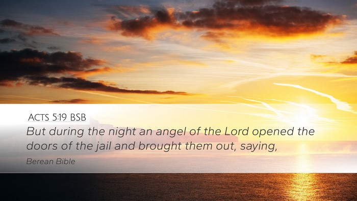 Acts 5:19 BSB Bible Verse Image