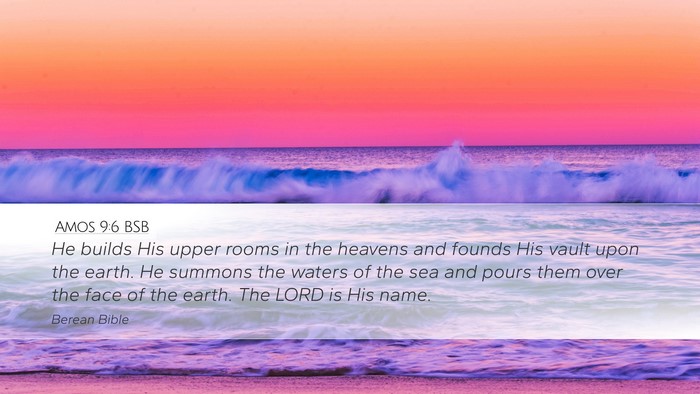 Amos 9:6 BSB Bible Verse Image