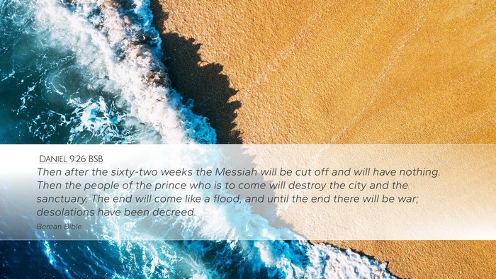 Daniel 9:26 BSB Bible Verse Image