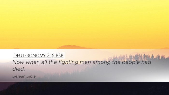 Deuteronomy 2:16 BSB Bible Verse Image